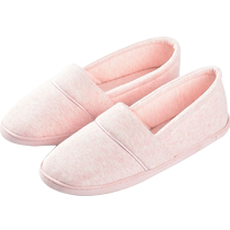 Confinement shoes summer thin bottom bags and maternity shoes maternity shoes postpartum slippers spring and autumn breathable thick-soled slippers