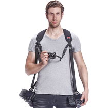 GGS camera strap fast camera strap suitable for Canon Nikon and Sony cameras shoulder strap diagonal across halter neck retro micro-SLR belt shooting fast shooter quick release wear-resistant decompression halter neck