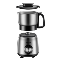 Bear grinder household grinder dry grinding grains and traditional Chinese medicine grinder Panax notoginseng grinder stainless steel