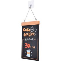 Blackboard List Fluorescent Shop Beauty Medecor Folk Sleeping With Creative Decoration Cue Notice Menu Display Board Business Mid-Face Wall-mounted Wall Handwritten Billboard Doorway Notice Board Restaurant Stay Message Board