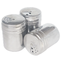 Butterfly grilled incense stainless steel seasoning jars 3 pepper jars toothpick jars three holes can be rotated barbecue accessories