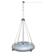 Water injection flagpole 5 meters 3 meters outdoor colorful flag advertising flag telescopic base 7 meters knife flag road flag custom flag customization