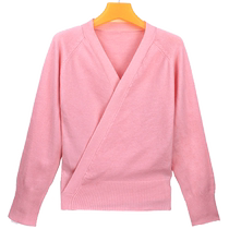 Childrens Latin dance clothes girls dance clothes sweater jackets autumn and winter tops shawls girls outer training clothes