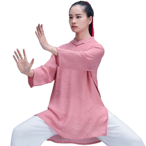 Cloud Tai Chi Chenjiagou Tai Chi Suit Spring and Summer New Thin Layer Suit Zen Meditation Zen Tea Martial Arts Yoga Women