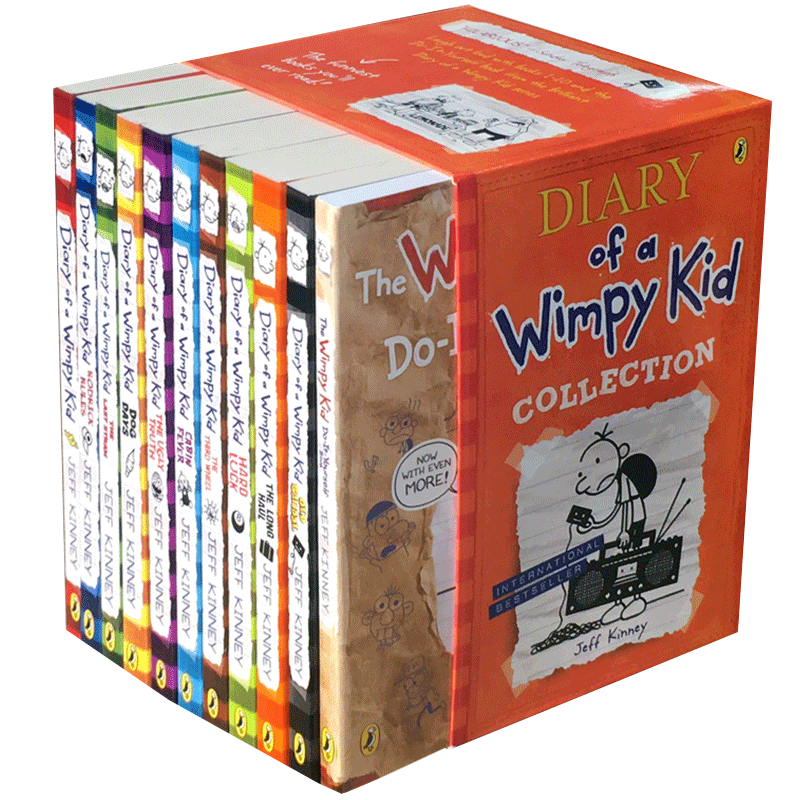 Diary of a Wimpy Kid 小屁孩日记（第1-34册）英语中文双语 Kids - 小屁孩日记第1册双语版/ Diary of a Wimpy Kid - Oakland