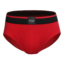 Byford mens underwear mid-rise cotton comfortable briefs mens multi-color pants-MW728