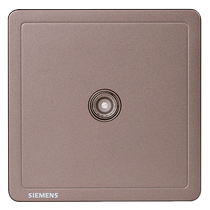 Siemens switch socket Zhidian TV socket type 86 tv cable closed-circuit TV antenna connector panel