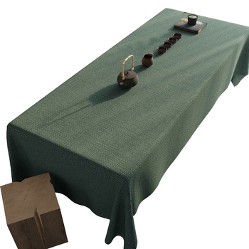 New chinese-style solid color zen tea table cloth waterproof New chinese-style solid color zen tea table cloth waterproof