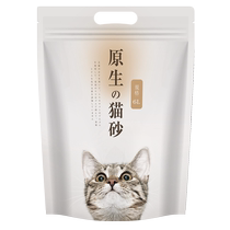 (鲜御)原生豆腐猫砂 原料可食 清淡无异味 6L*4袋 10公斤