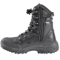 Fire Blue Knife Frontal Spring Breathable High Help Zipper Combat Boots Frock Boots Outdoor Desert Mountaineering Boots Land War For Training Boots