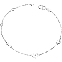 CRD Ke Laidi platinum bracelet womens pt950 simple womens fashion versatile Korean version platinum bracelet womens thin