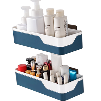 Wall-mounted storage tool holder on the wall without punching