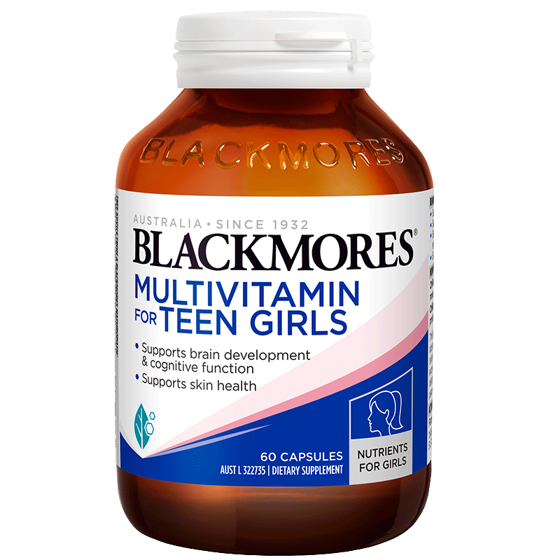 Blackmores vitality girl comprehensive nutrients 60 capsules vitamin complex ສໍາລັບຜູ້ຍິງ