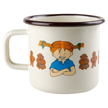 ຟິນແລນ muurla pippi ຊຸດ pippi enamel ໂຖປັດສະວະ enamel mug enamel ຈອກນ້ໍາແກ້ວທຽນໄຂ