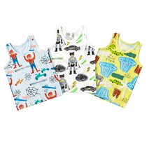 unifriend Korean four seasons boys camisole inner wear bottoming baby pure cotton vest boy thin section