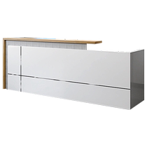 Company front desk simple and modern reception desk hotel cashier desk welcome desk beauty salon information desk store counter