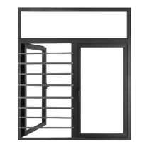 Fenêtre anti-barrières anti-barrières à louverture sans perforation de la maison invisible sécurité auto-chargement balcon haut de gamme balcon couvert-vitre