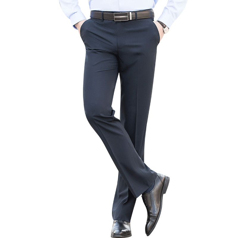 Red City Suit Pants for Men's Spring/Summer New Business Men's Suit Pants Loose Men's Pants Formal Middle aged Men's Pants
