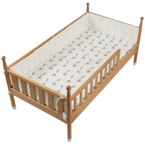 Babudou childrens bed surround for all seasons baby bedding removable and washable breathable anti-collision spliced ​​bed surround cloth