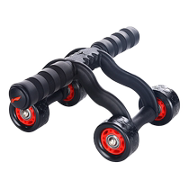 Li Ningjian abdominal wheel mens home fitness womens four-wheel roller slim belly exercise abdominal muscle fitness equipment