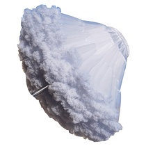 Lolita 45CM short boneless soft gauze daily violent fluffy marshmallow childrens skirt lolita cloud support