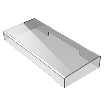 Luwei mechanical keyboard dust cover protective cover mouse cover cover desktop acrylic transparent high-end