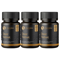 Cervidor New Zealand imported deer antler pill capsules deer antler tablets mens health supplement tablets 3 bottles 60g