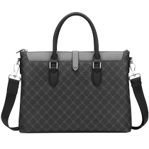 Polo handbag мужские мужские бизнес случайные мужские портфели ПВХ новая компьютерная сумка мода одноплечный наклонный сумка