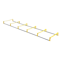 Dual-purpose agility ladder hurdle rope ladder soft ladder training jump ladder fixed pace coordination basketball footwork training ladder