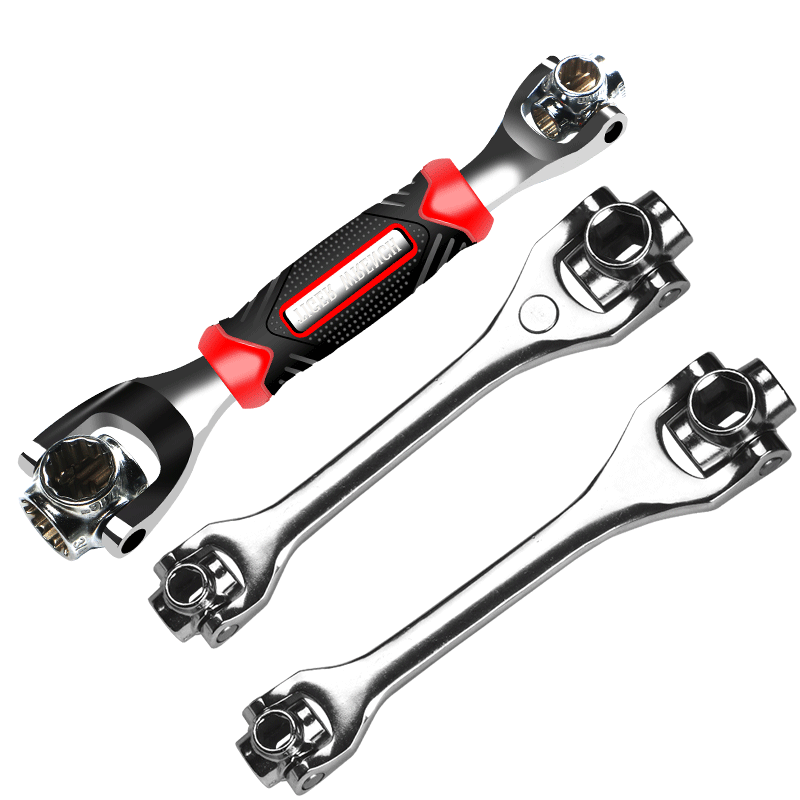 多功能套筒扳手套裝52合一八合一多用8-21mm六角梅花拆卸工具大全