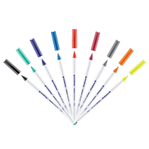 德国edding4600织物笔衣服画笔帆布包马克笔布绘笔补色修复防水不掉色