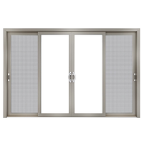 Paiya doors and windows Triumph three-track sliding door High-end customized aluminum alloy door sound insulation and heat insulation sliding door balcony door