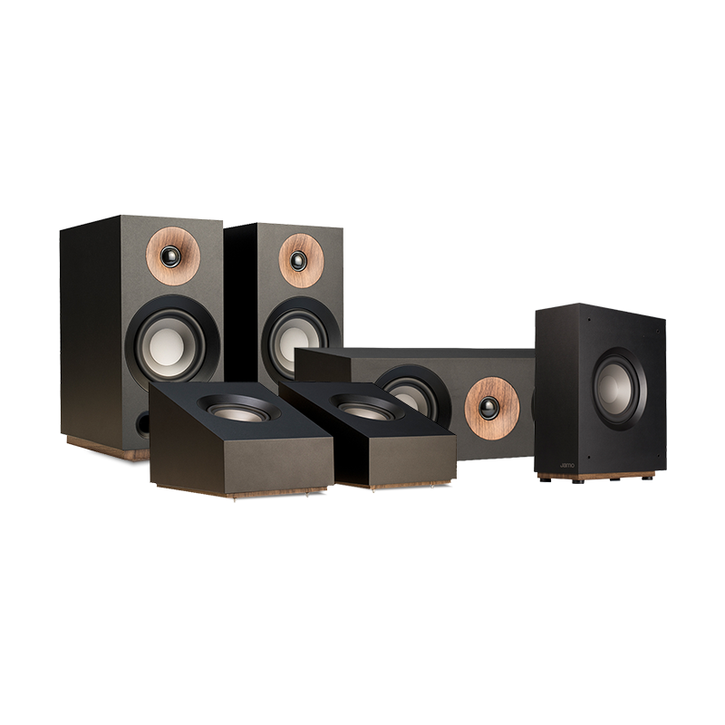 Jamo尊宝S803家庭影院5.1音箱3.1.2中置环绕低音炮功放套装音响