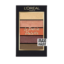 LOréal couleur tumulte oeil de poche ombre multicolore matte couleur orange portable cinq couleurs petit disque miroir