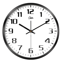 Часы с висяком в спальне спальня спальня кружево сканирование металлические кварцевые часы креативные минималистические настенные часы
