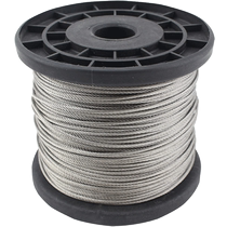 Yuansheng 304 stainless steel wire rope 1 5mm thickness steel wire traction wire coiled 100 meters to send chuck