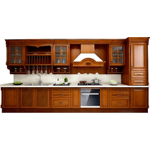 OPPEIN Cabinets Integrated Cabinets Customized Stove Slabs Quartz Stone Countertops Solid Wood Kitchen Cabinets Indonesian Prepayment