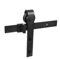 Dinglang mobile barn door hanging door track accessories hanging rail lifting sliding door pulley glass sliding door slide rail