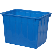 Thickened plastic water tank rectangular water storage bucket Aquaculture fish fish tank Large capacity plastic case to sell fish square barrel