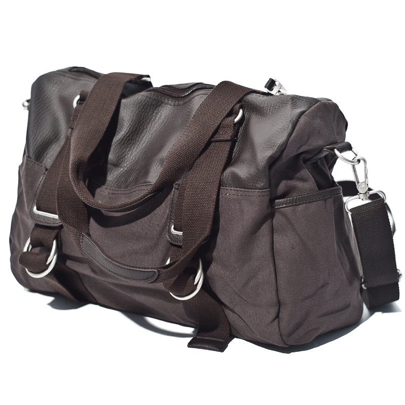 Zuosen genuine new Korean male bag men's canvas bag shoulder bag messenger bag handbag casual bag