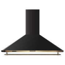 Amka European style range hood home retro kitchen range hood detachable top suction apartment white range hood