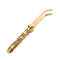 Chengao pure brass tea clip tea cup clip tea tweezers tea ceremony Kung Fu tea set clip tea clip non-slip