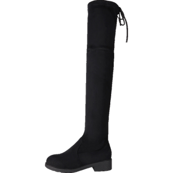 Autumn and winter european and american style slimming elastic high-top knee boots