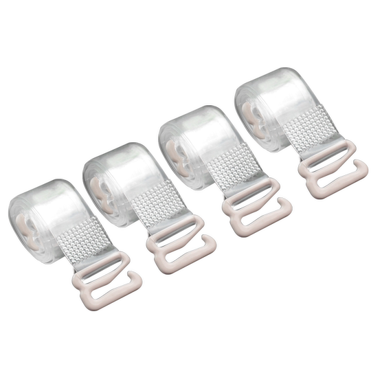 Unslip, non-slip accessories can be exposed to transparent shoulder straps