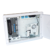 (Network Suit) Light Home Weak electric box concealed multimedia fibre-optic box Full one thousand trillion 8-port switch