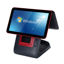 New Core I5 128G Quad Core Aojia T9 Touch Screen Cash Register Catering Cash Register Dual Screen Supermarket Mother and Baby Clothing Convenience Store Cosmetics Milk Tea Cake Shop Ordering Tobacco Cloud POS