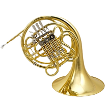 Jinbao wind instrument French horn instrument B flat key four-key single row French horn JBFH-700