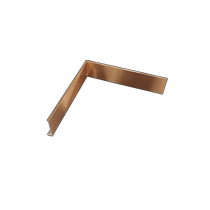 Stainless steel arc decorative lines ceiling metal closing strips L-shaped U-shaped titanium closing strips customized