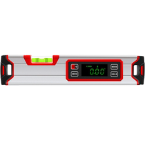 High-precision digital display laser level with infrared electronic digital strong magnetic fan small multi-function level