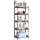 Toilet floor-standing multi-layer bathroom storage rack